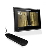 Simrad GO7 XSR 7-inch chartplotter and radar display with Active Imaging 3-in-1 transducer and a C-MAP Discover microSD
