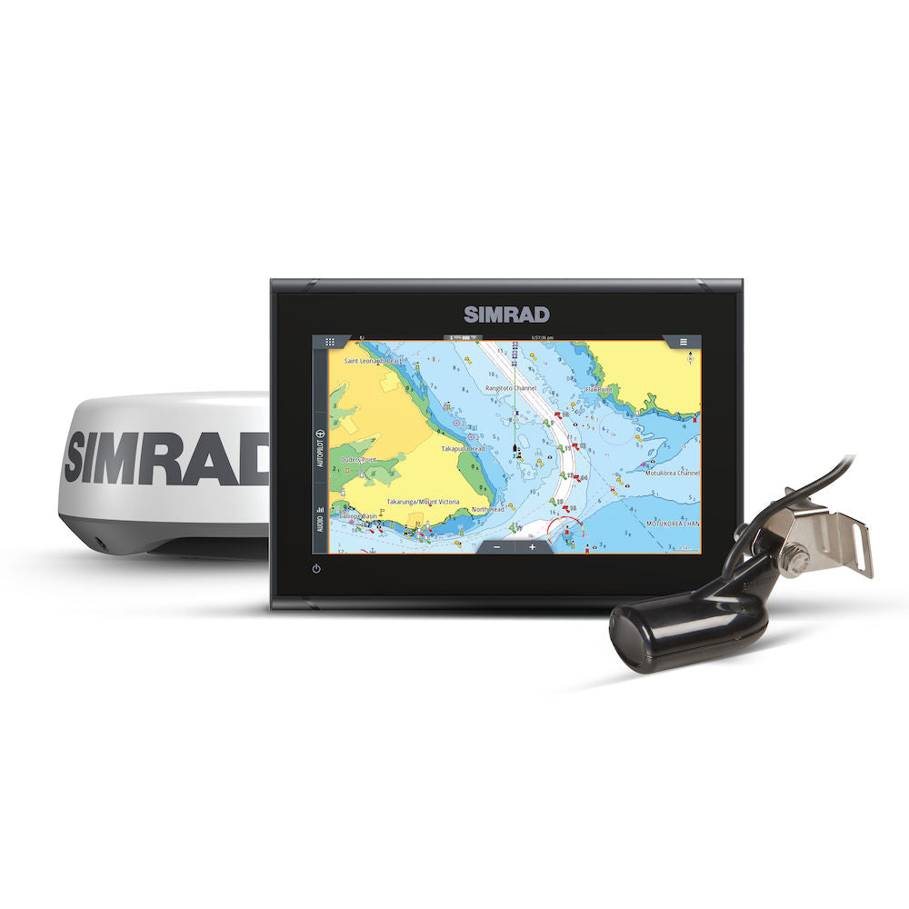 Simrad GO9 XSE - 9 feet' Multifunctional Display Halo 20 Bundle with 83/200 transducer and C-MAP Discover charts Navigation