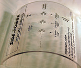 Templates for gear leg Holes in 125mm Tunnel MPN-SM68880