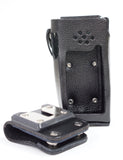 Standard Horizon Leather Case with Swivel Belt Clip
