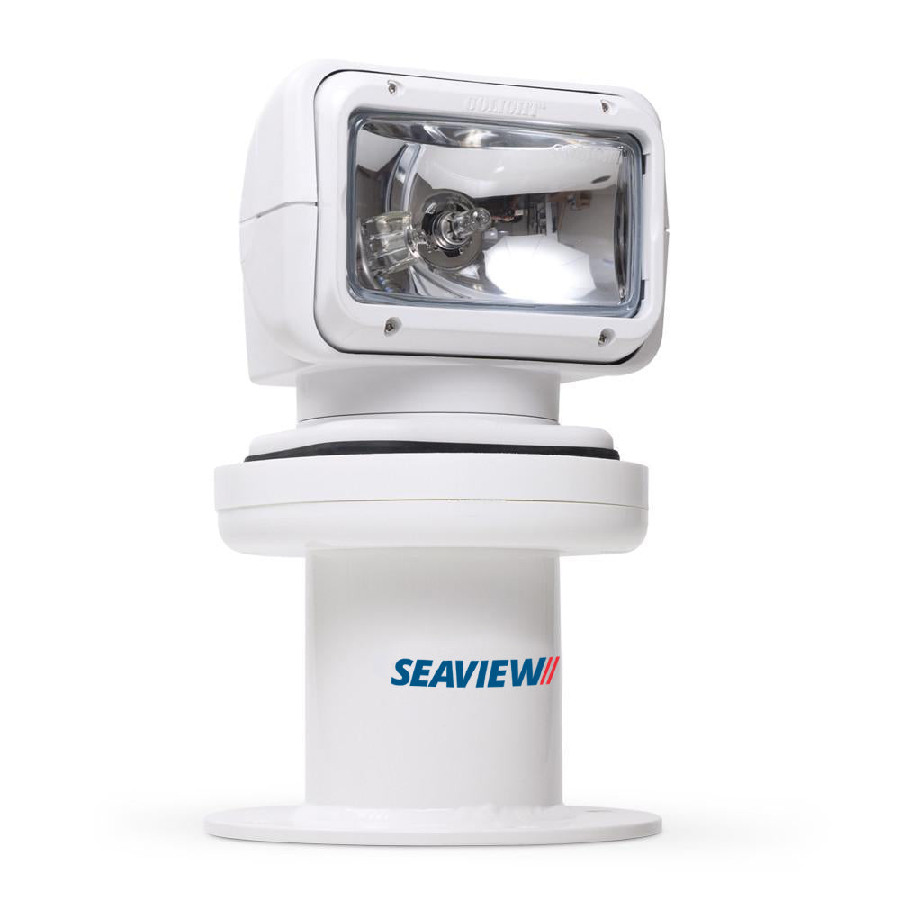 Seaview 5 Vertical Mount with 8 in Round Base for Searchlights Lighting