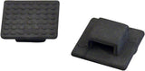 Weld Mount AT-3 Wire Tie Mount, Small Black 100 Pack AT-3-100B