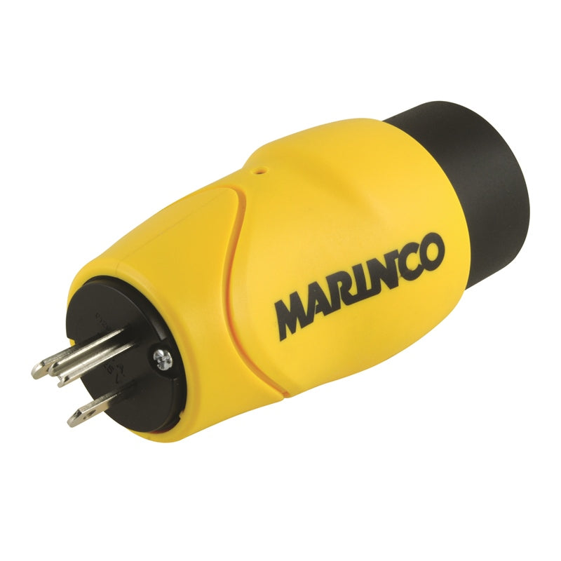 Marinco Adapter Male 15A Strait to Fml 30A 125V Shorepower - view 2