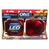 Optronics Trailer Tail Lite 1LED SQ<80 Pair Trailer Lights Wiring - view 2