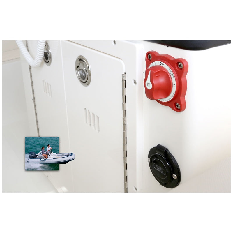 Blue Sea Systems Battery Switch Mini Off/on Knob Panels Switches - view 4