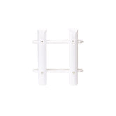 ROD RACK SIDE MOUNT 2 ROD BLK
