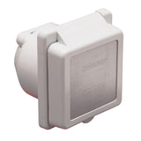 30AMP 125V POWER INLET WHT