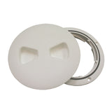 DECK PLATE LOW/PRO TWIST OUT WHT 4" MPN-DPSLP-4-2-DP