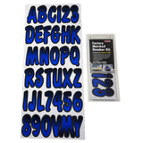 LETTER KIT BLUE/BLACK