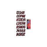 LETTER KIT RED/BLK