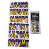 LETTER KIT YEL/PUR