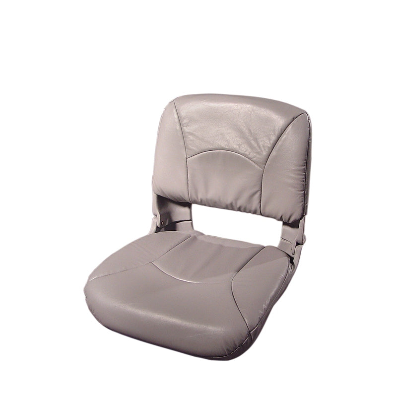 A/W HI-BACK FOLD SHELL W/CUSHION GRY