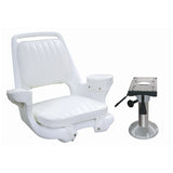 CAPT CHAIR W/15" PED
