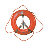 S.S. LIFE RING RACK 24"