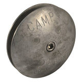Camp Rudder Button 3-3/4", model R-3, Underwater