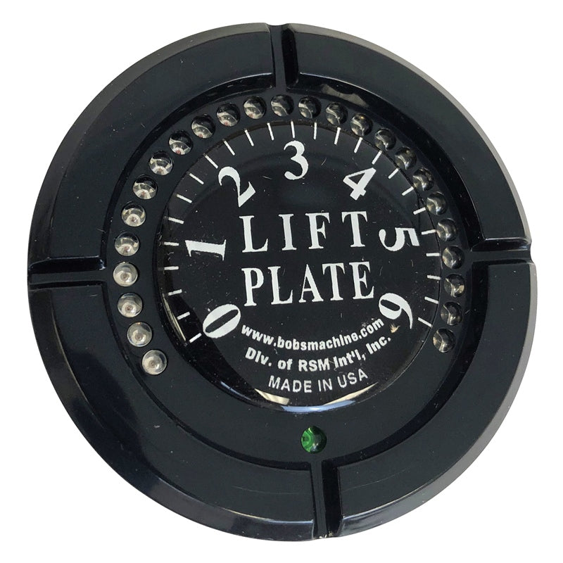 LIFT PLATE GAUGE BLACK