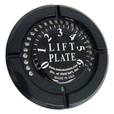LIFT PLATE GAUGE BLACK