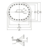 MB MANHOLE 18"X24" FLUSH