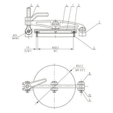 ULLAGE 08" RSD 7/8" SS