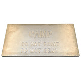 ZINC PLATE 6X12X1/2 MPN-ZP-2