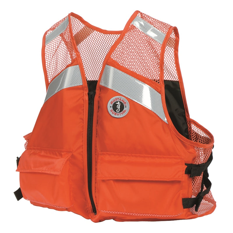 MESH VEST S/M III ORG