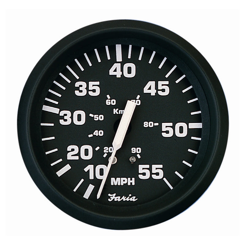 EURO BLK 55 MPH SPEEDO