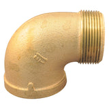 1/2" 90 ST. ELL- BRASS