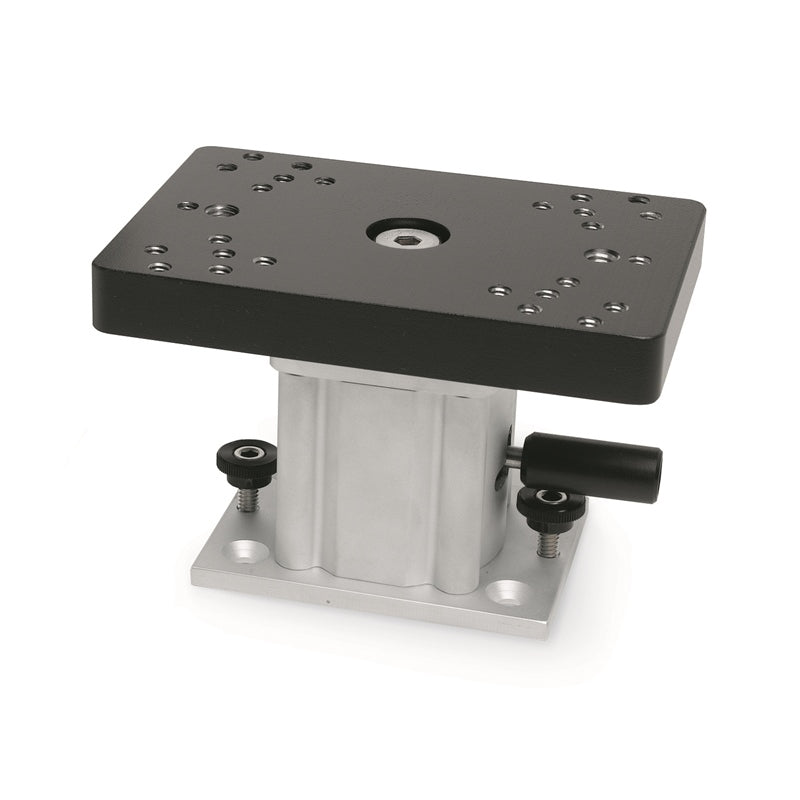 4"ALUM SWIV BASE PED MT