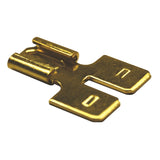 Handi-Man Marine Qk Slide Dual Adapter 1/F - 2/M .250, model 112301, Wire Terminals