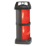 DOUBLE LENS BLK/POLY SIDE LIGHT RED