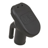 GAS FILL FLIP-TOP ANGL/VENT BLK 1.5" HS