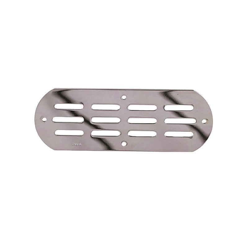Perko Locker Vent Oval Chr 7"X2.5", model 0550 DP0 CHR, Ventilation