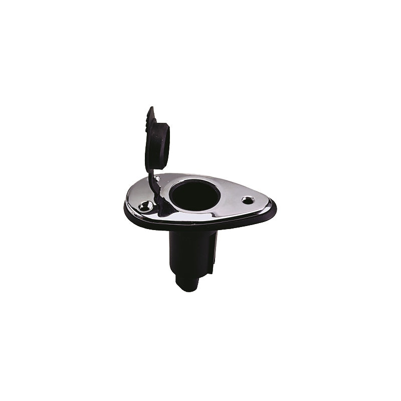 PLUG BASE OVAL 2PIN 5*