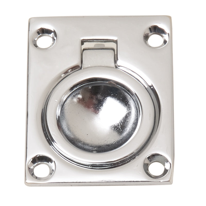 Perko Flush Ring Pull C/Znc, model 0841 DP0 CHR, General Hardware