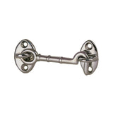 CABIN DOOR HOOK CHR/BRZ 3"