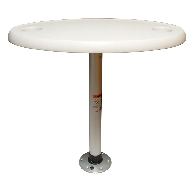 THREAD-LOCK TABLE KIT 30" OVL WHT