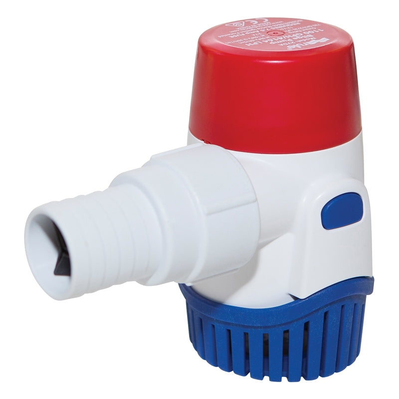 BILGE PUMP 12V 1100GPH 1-1/8"