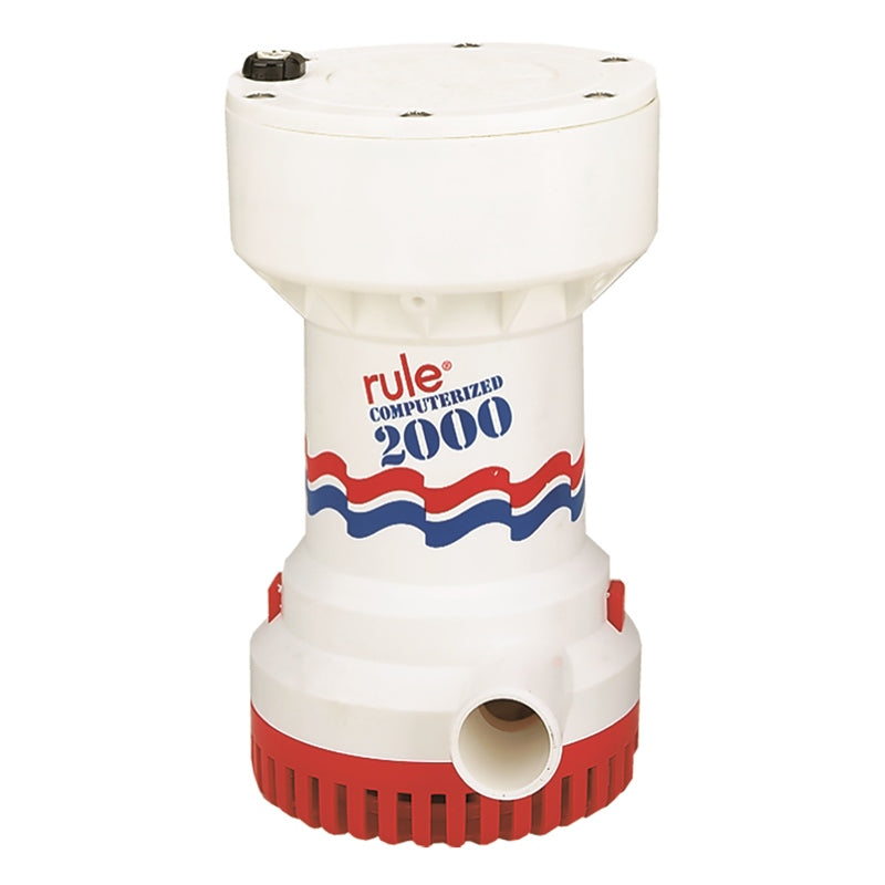 AUTO BILGE PUMP 12V 2000GPH ELEC SENSING