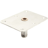 PIN BASE SS 6"X8" BRZ/BSH THREADED