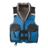 MED BLUE/BLK PERF VEST MPN-7673-9349