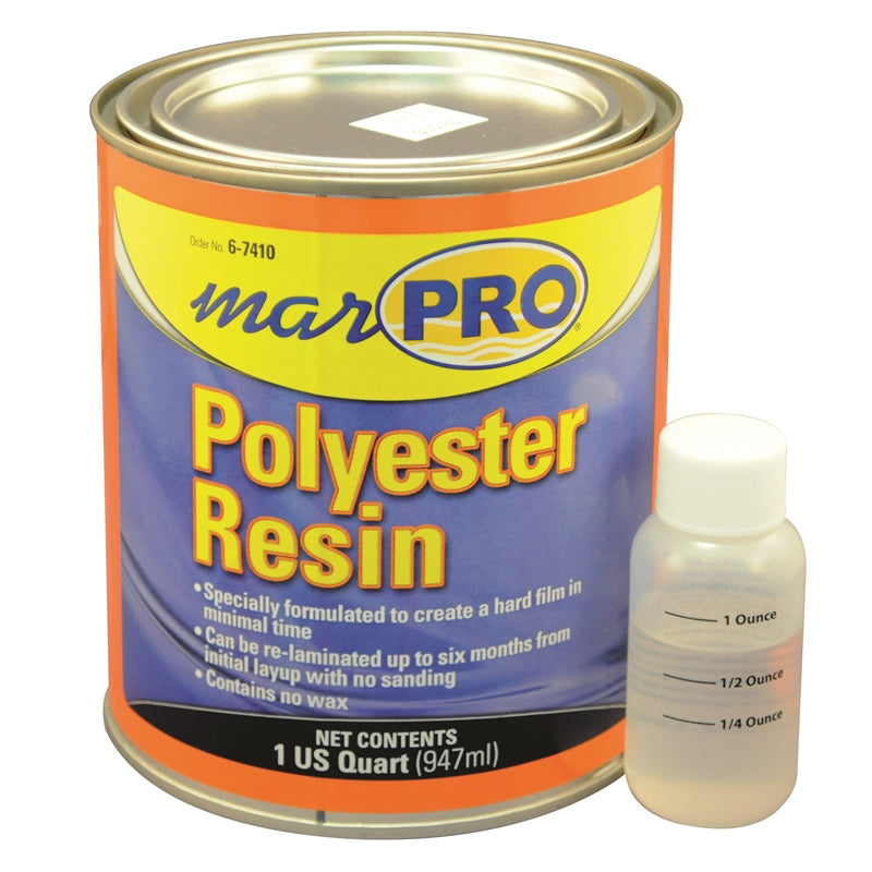 Marpro Mp Resin No Wax QT, model 6-7410, Fiberglass - Chemicals