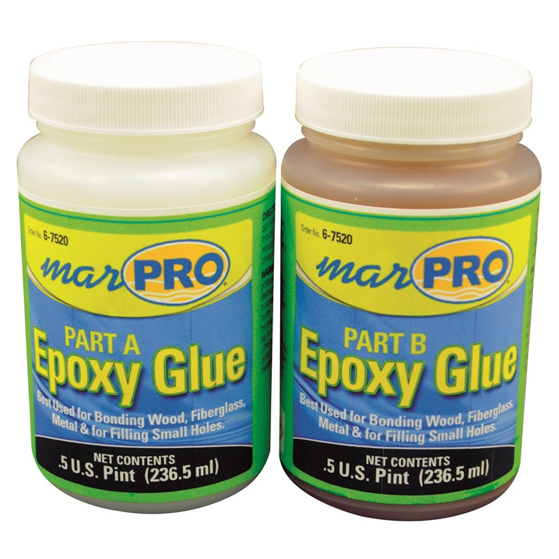 Marpro Mp Epoxy Glue Kit Pint, model 6-7520, Fiberglass - Chemicals