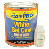 Marpro Gelcoat with Wax White QT, model 6-7621, Fiberglass - Chemicals