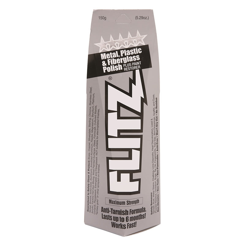 Flitz Paste Polish Tube 5.29OZ, model BU03515, Waxes and Compounds