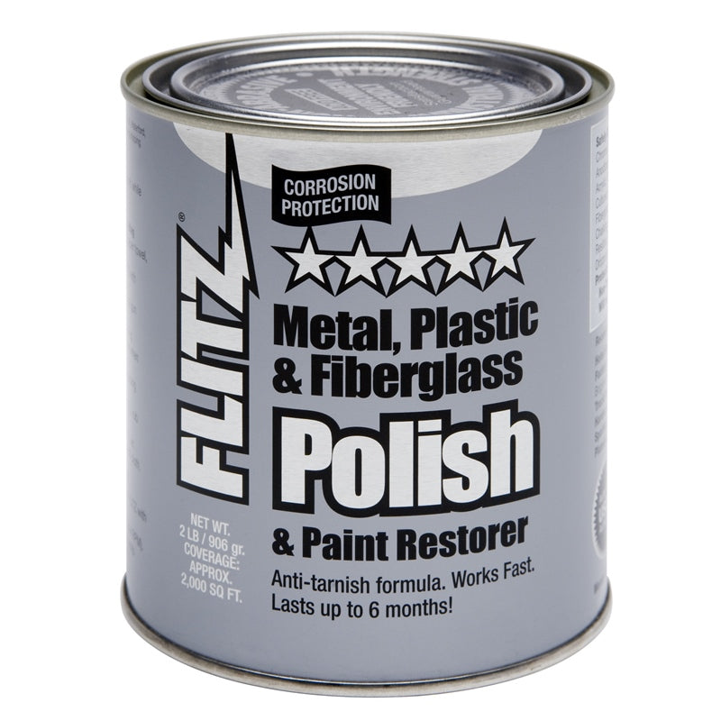 Flitz Paste Polish Can 2LB, model CA03518, Waxes and Compounds