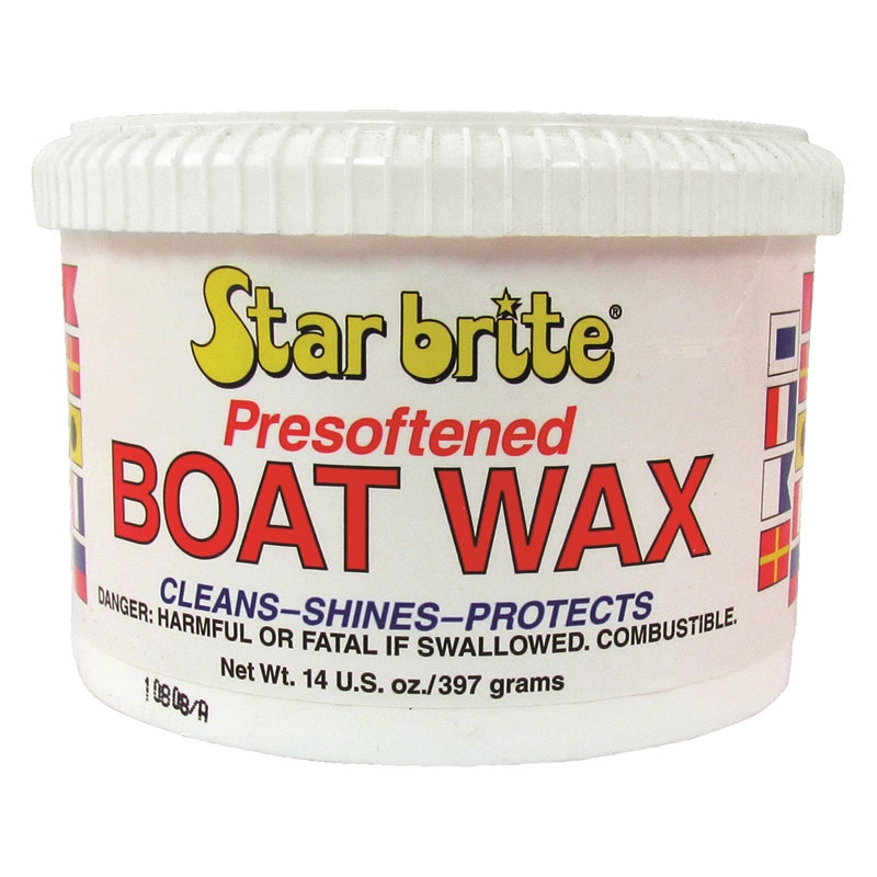 Star Brite Marine Paste Wax 14OZ, model 082314, Waxes and Compounds