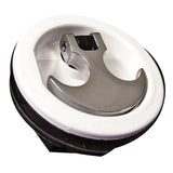 T-HANDLE CAM LATCH LOCKING WHT/CHR