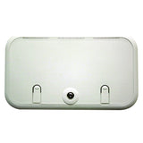 HATCH LOCKING WHT 13X24