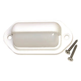 COURTESY LITE WHT LED OBLONG WHT/BZL