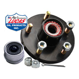 Dexter Hub 4 Stud Sl Str 1", model K08-523-C4, Trailer Tires Wheels